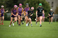 04.10.26 Dublin Camogie U14 Div 9 Championship. Lucan Sarsfields v Kilmacud Crokes at the 12th Lock